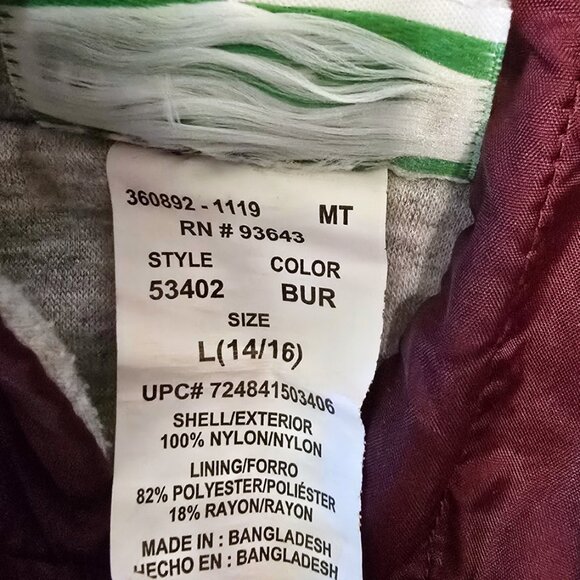 International Leadership of Texas ILTexas ~ Hooded Jacket Size Youth Large 14/16 - Picture 6 of 9